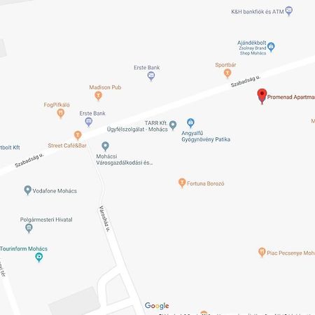 Promenad Apartman Мохач Экстерьер фото